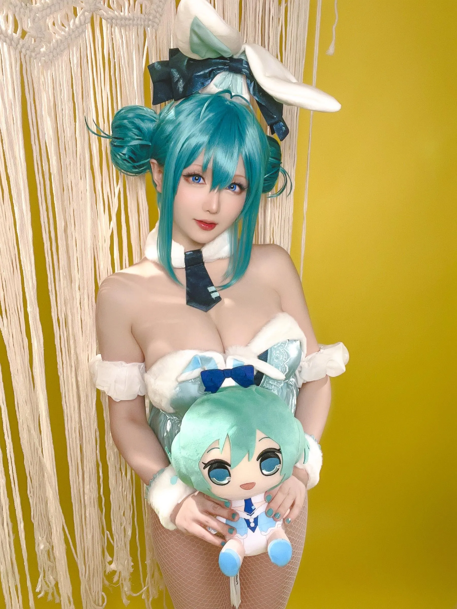 星之迟迟 – NO.158 23年9月计划A 初音未来 白兔女郎 [77P]插图5
